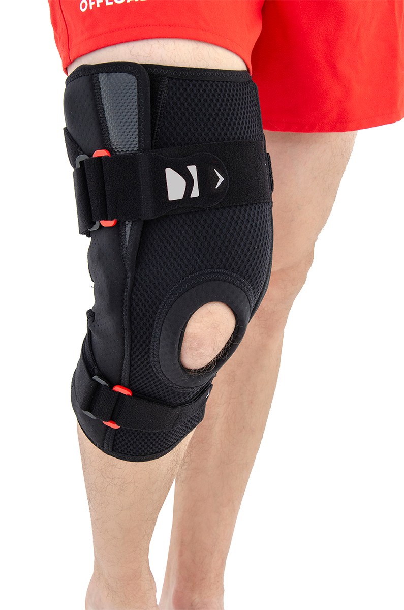 AKSTM Knee Support with Plastic Hinges – Med Spec