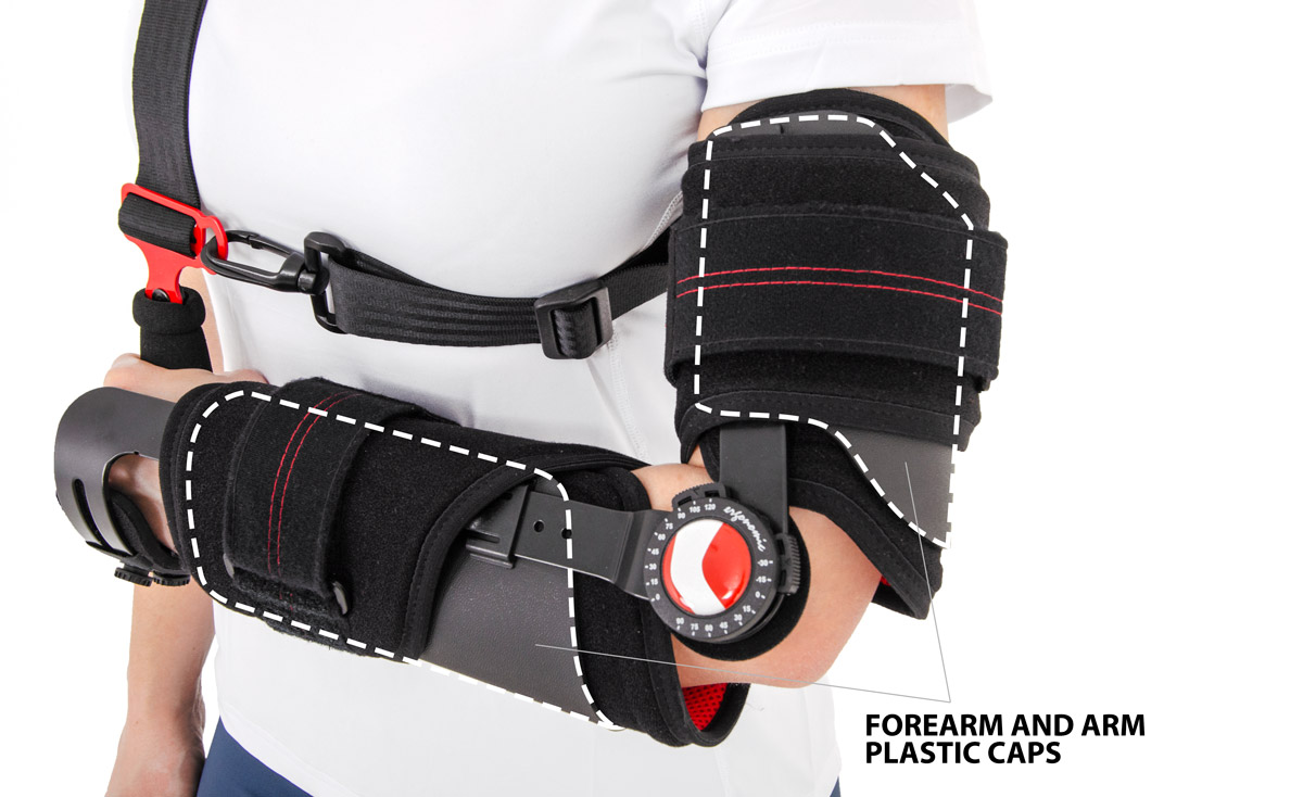 ROM Elbow Arm Brace With Dial Pin Lock At Best Quality