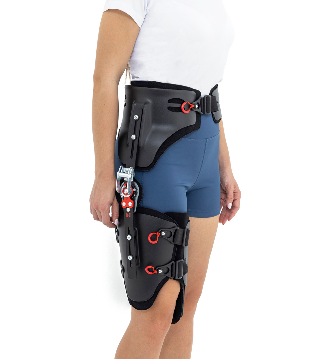 Supply Adjustable ROM Hinged Hip Abduction With LSO Waist Belts