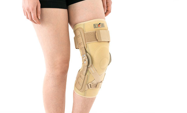Lower limb support EB-SK/1R BEIGE  Reh4Mat – lower limb orthosis