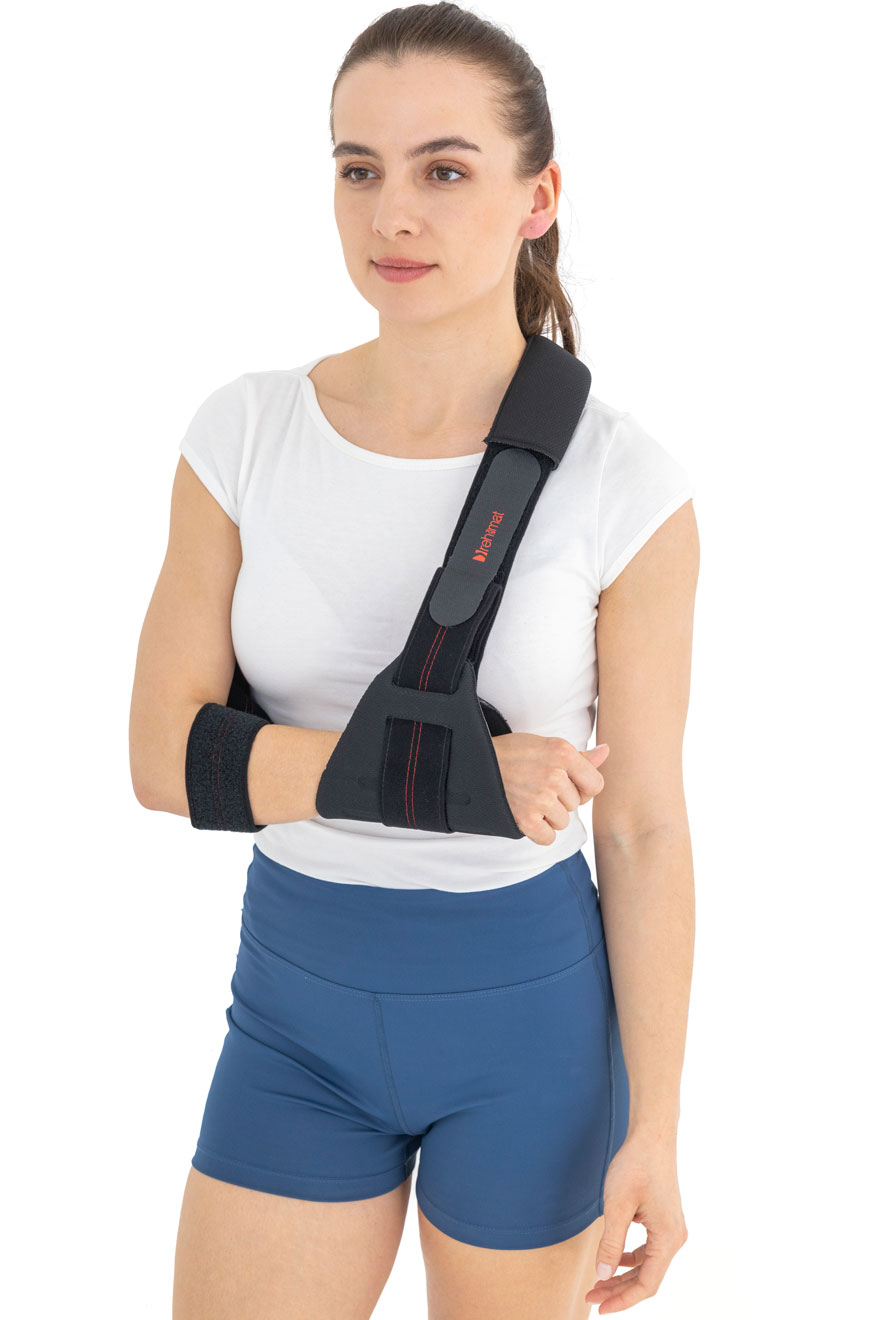 Upper limb support OKG-07 BLACK  Reh4Mat – lower limb orthosis and braces  - Manufacturer of modern orthopaedic devices