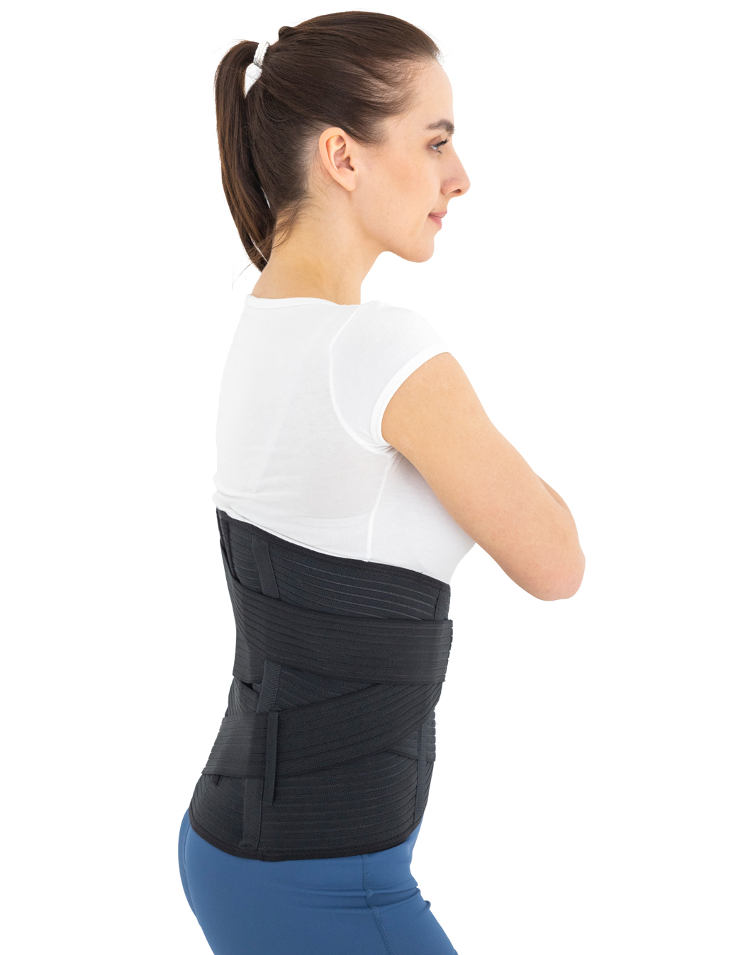 SAMSON T.L.S.O Corset(Thoracic & Lumbo Lace Pull Brace) for Back Support(L,Black)  Back / Lumbar Support - Buy SAMSON T.L.S.O Corset(Thoracic & Lumbo Lace  Pull Brace) for Back Support(L,Black) Back / Lumbar Support